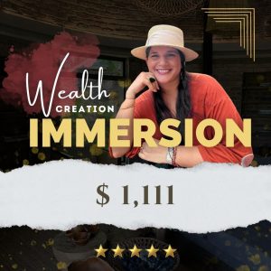Wealth Creation Immersion